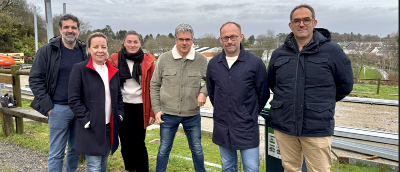 Ombrière photovolaïque de Quéven